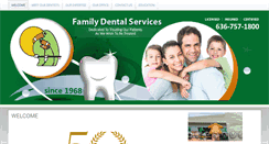 Desktop Screenshot of familydentalservices.net